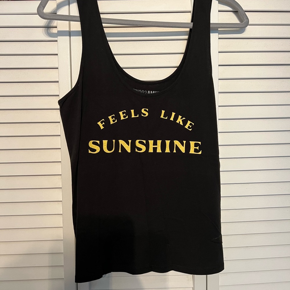 Feels like Sunshine tank top.
